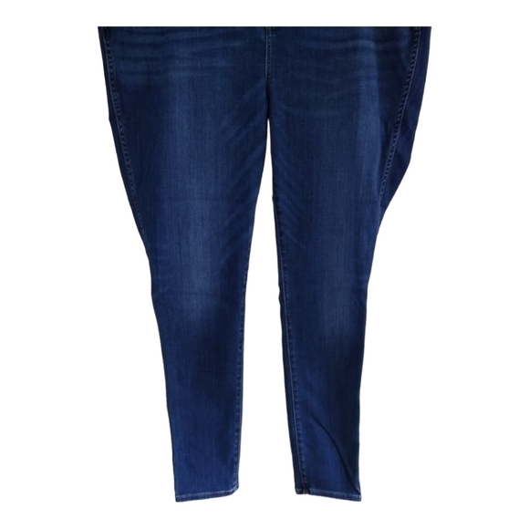 MADEWELL 10" High Rise Skinny Dark Wash Jeans Size 35 T - Picture 6 of 7